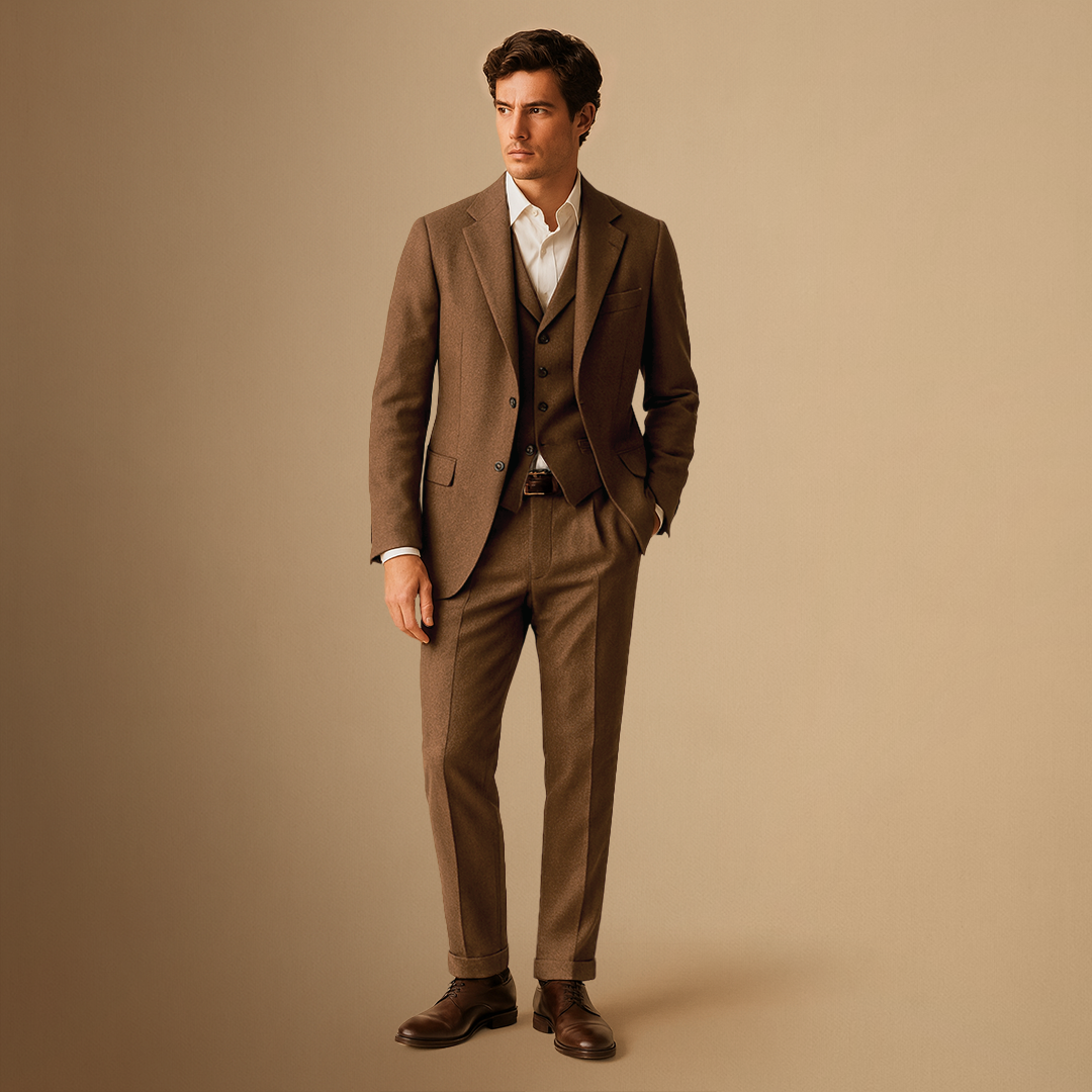 Oliver | Vintage Three Piece Suit