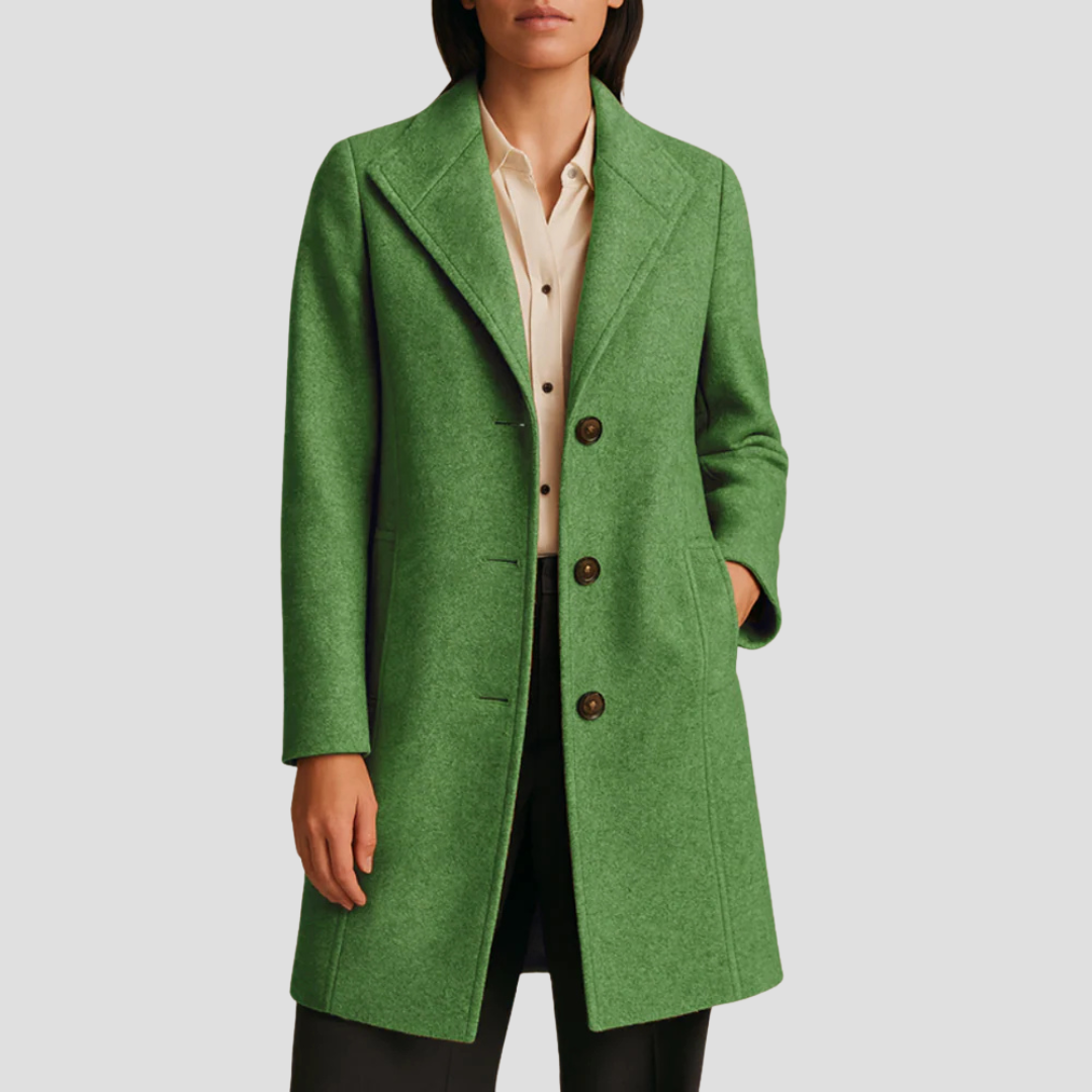Ismay | Mid-Length Lapel Coat