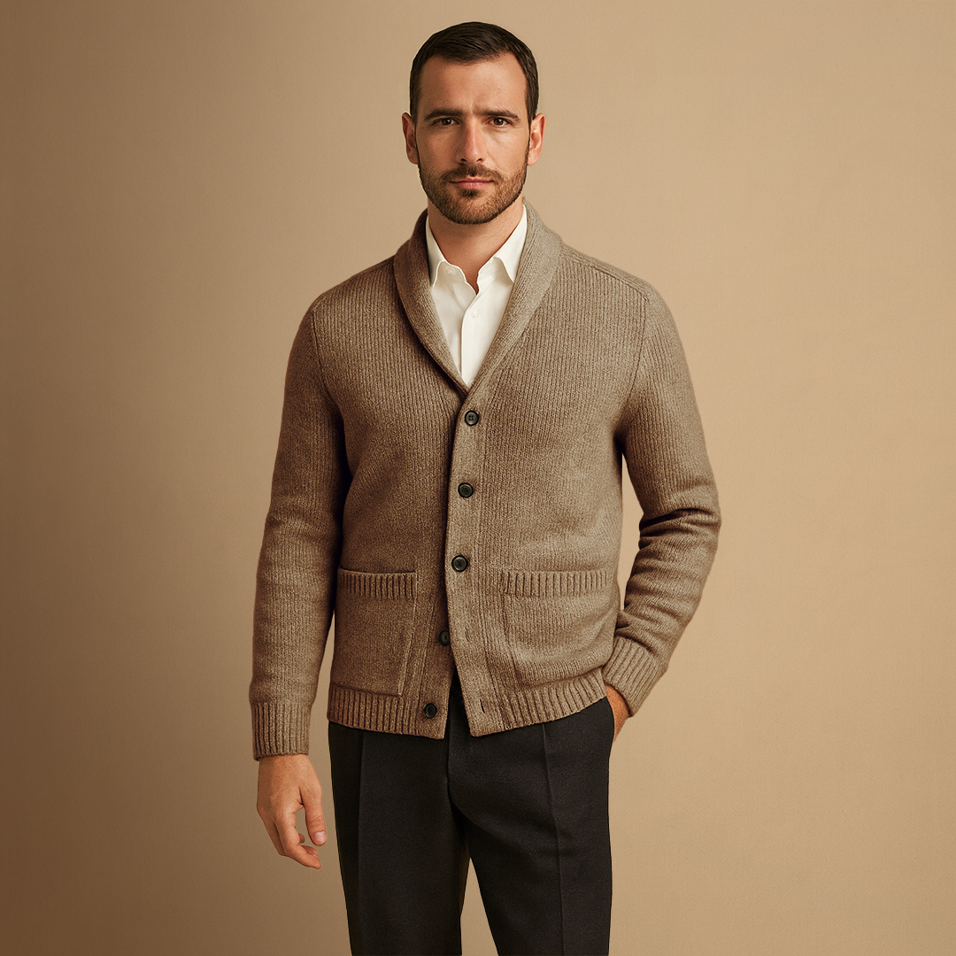 Landon | Shawl Collar Cardigan
