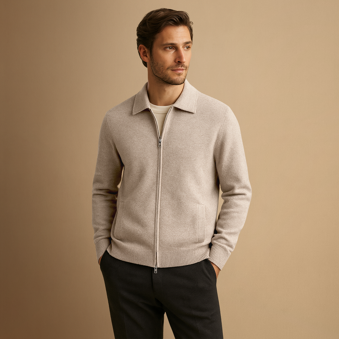 Dominic | Pure Wool Cardigan