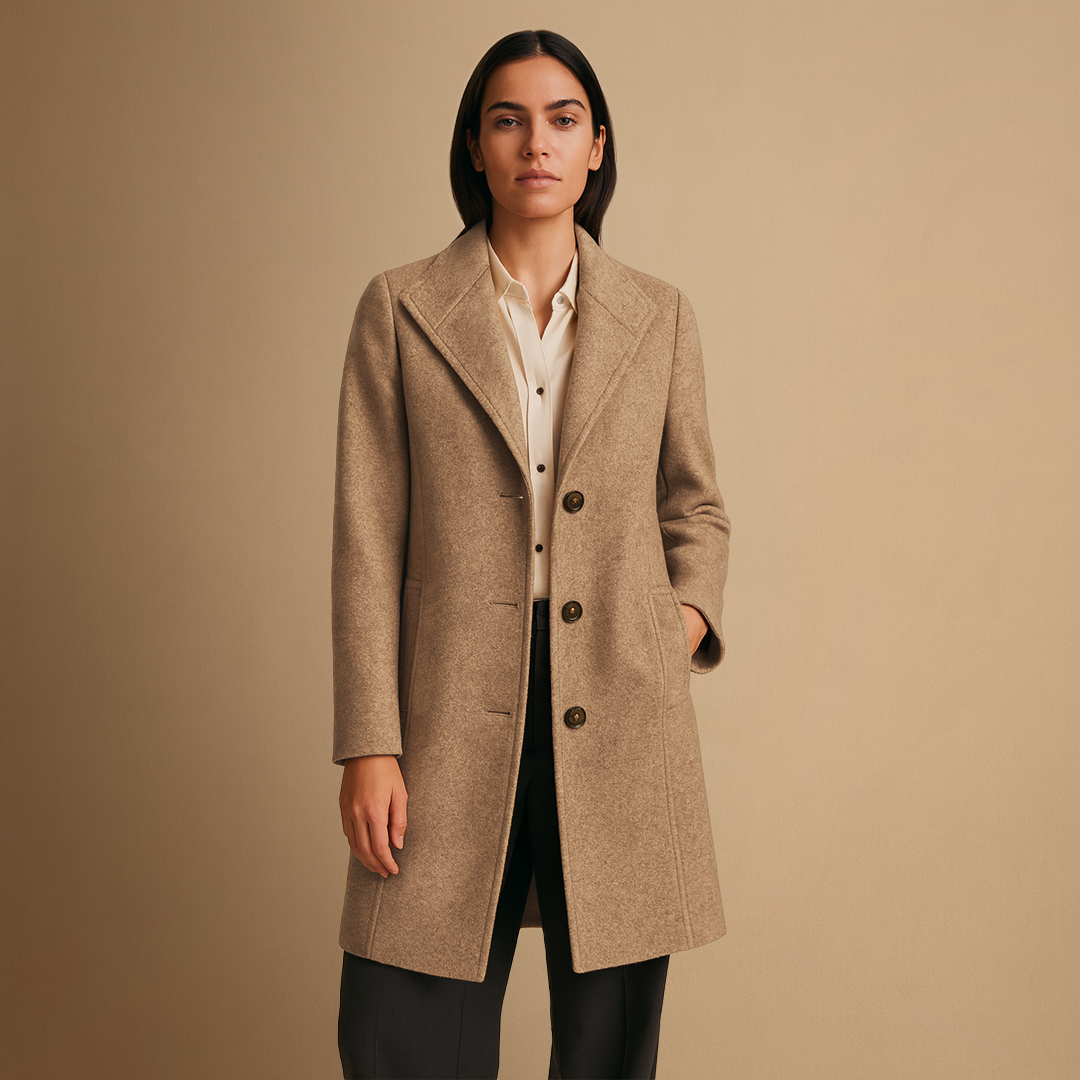 Ismay | Mid-Length Lapel Coat