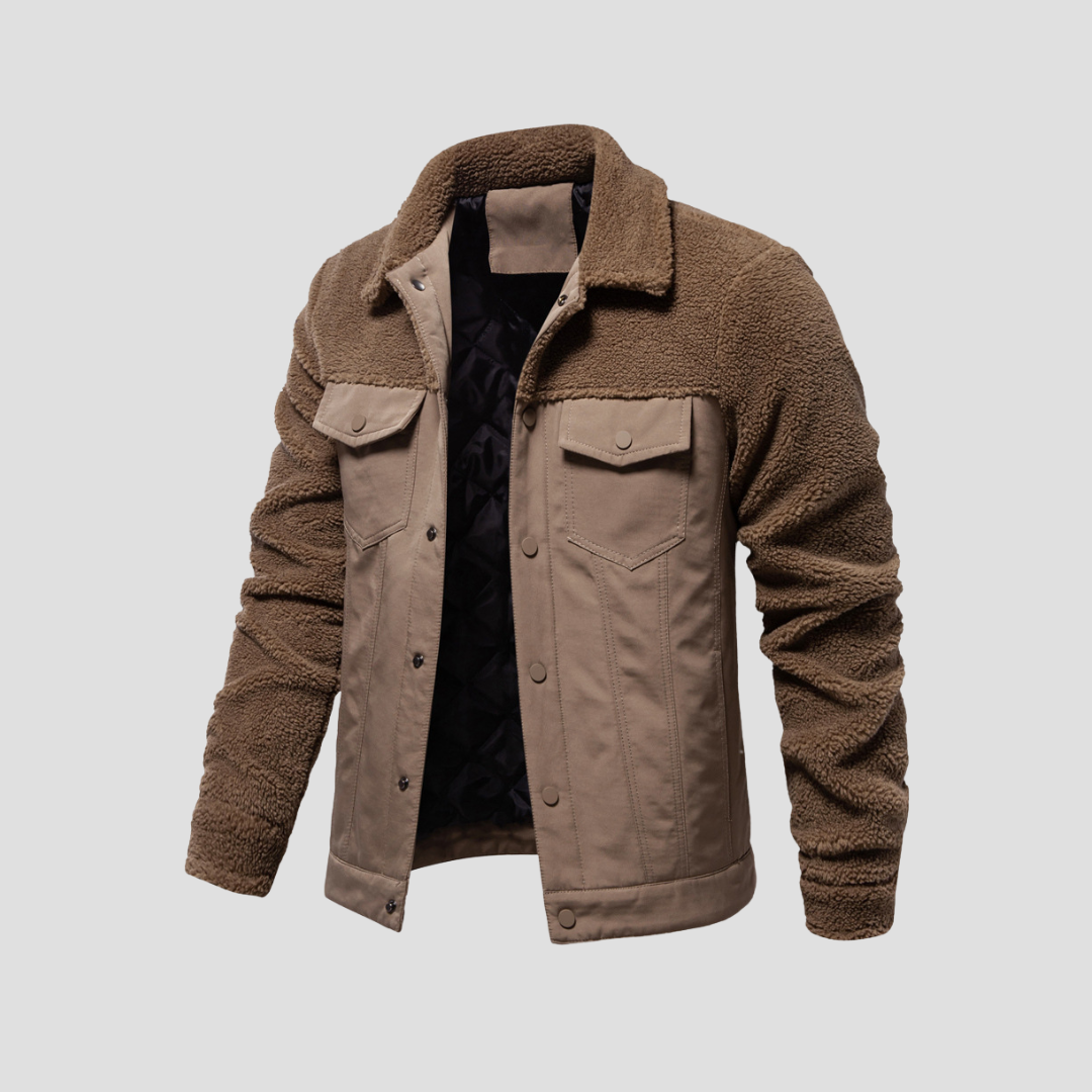 Mortimer | Sherpa Button Jacket
