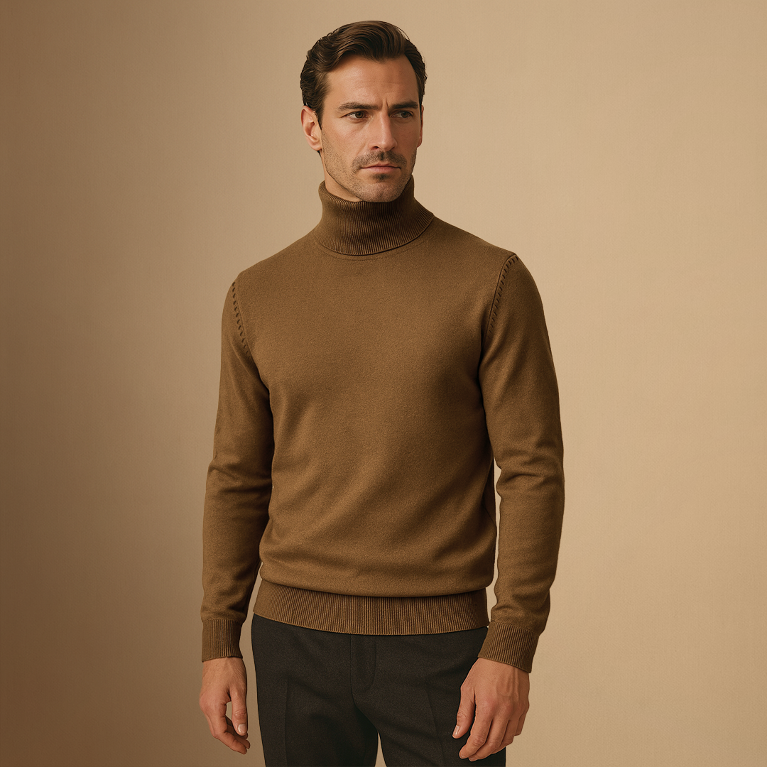 Basil | Turtleneck Knit Pullover