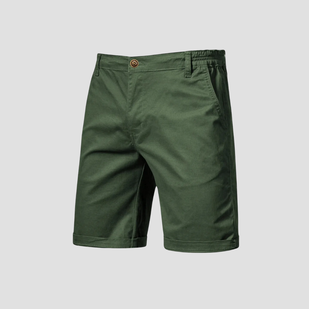 Luke | Cotton Chino Shorts