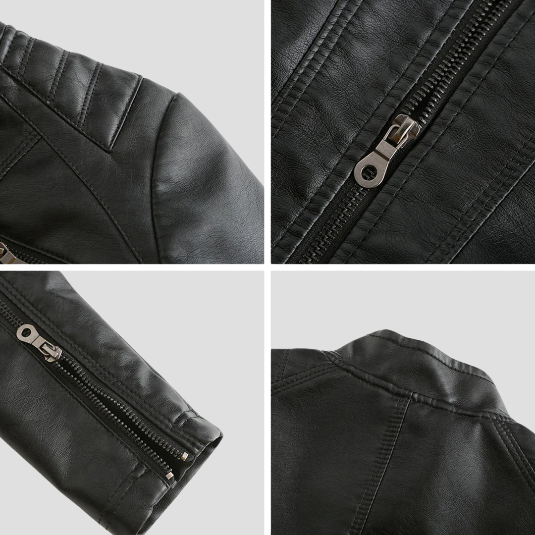 Isabelle | Quilted Leather Jacket