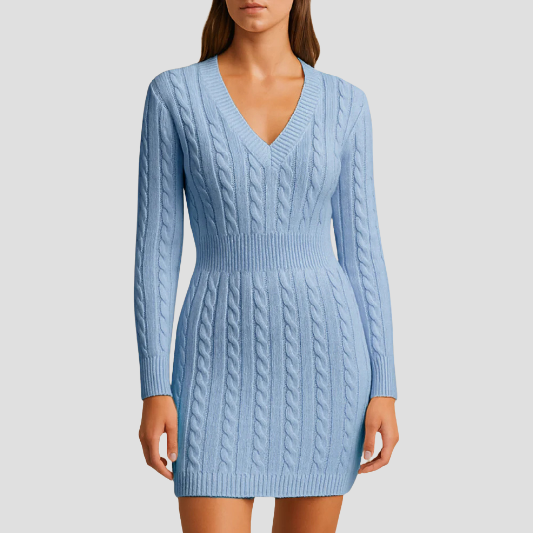 Karen | Knit Jumper Dress