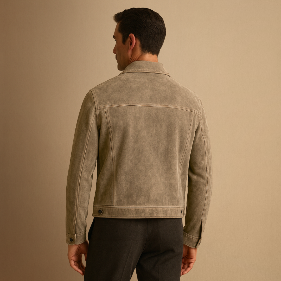 Regan | Classic Suede Jacket