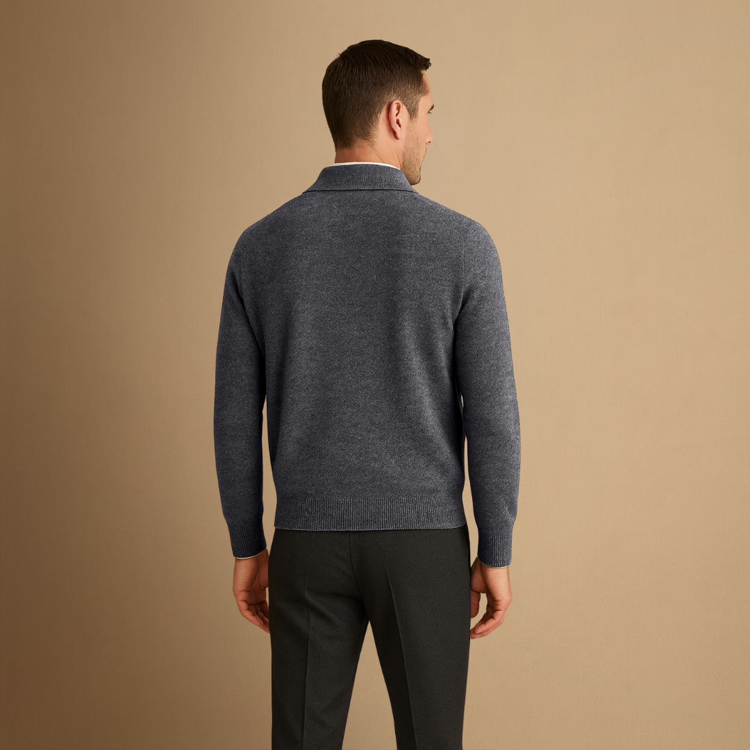 Gareth | Zip-Up Cardigan