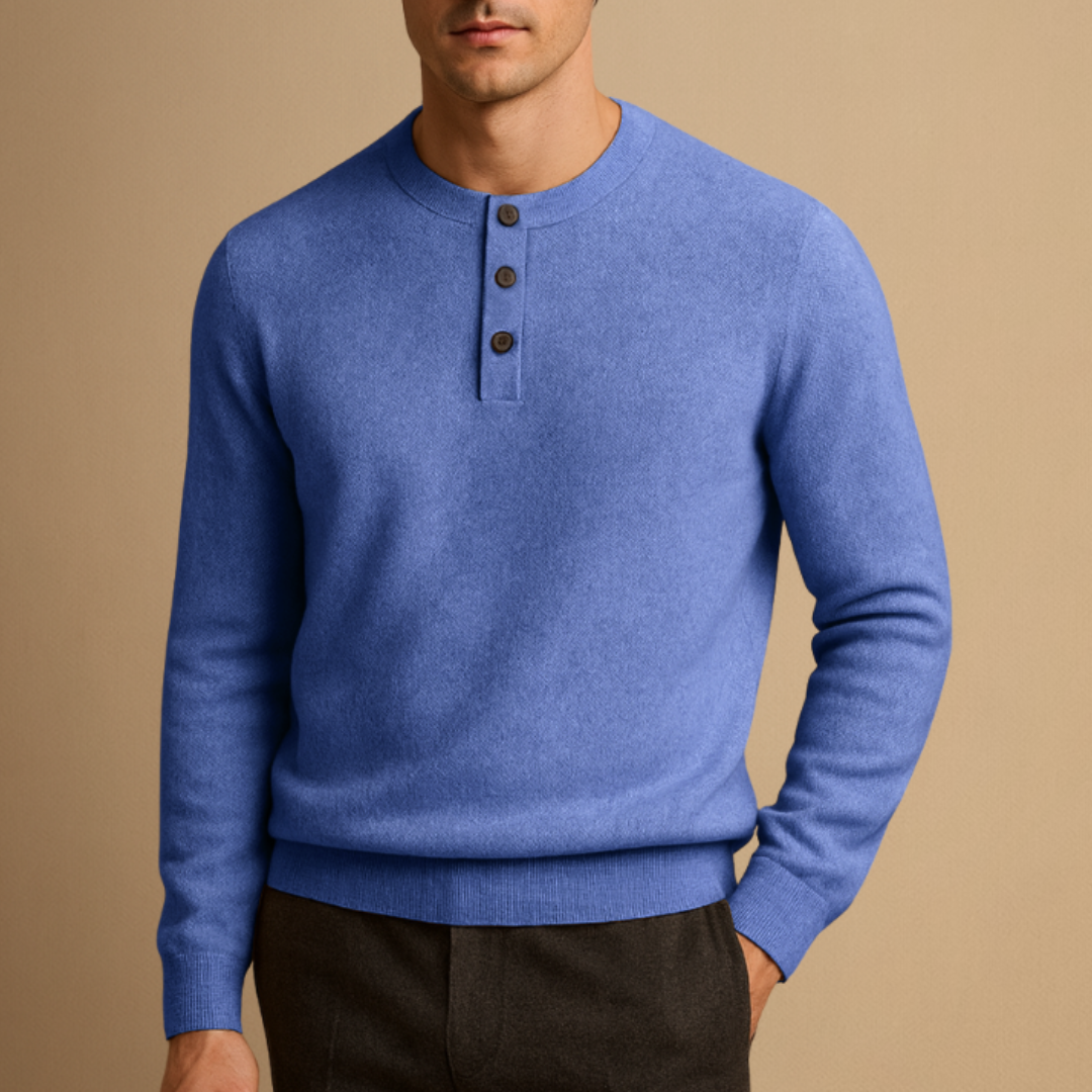 Xylon | Cashmere Henley Jumper