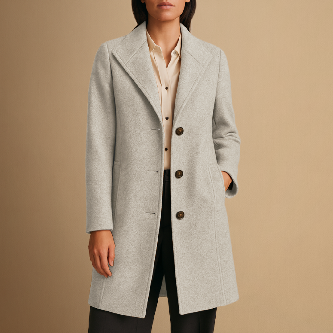 Ismay | Mid-Length Lapel Coat