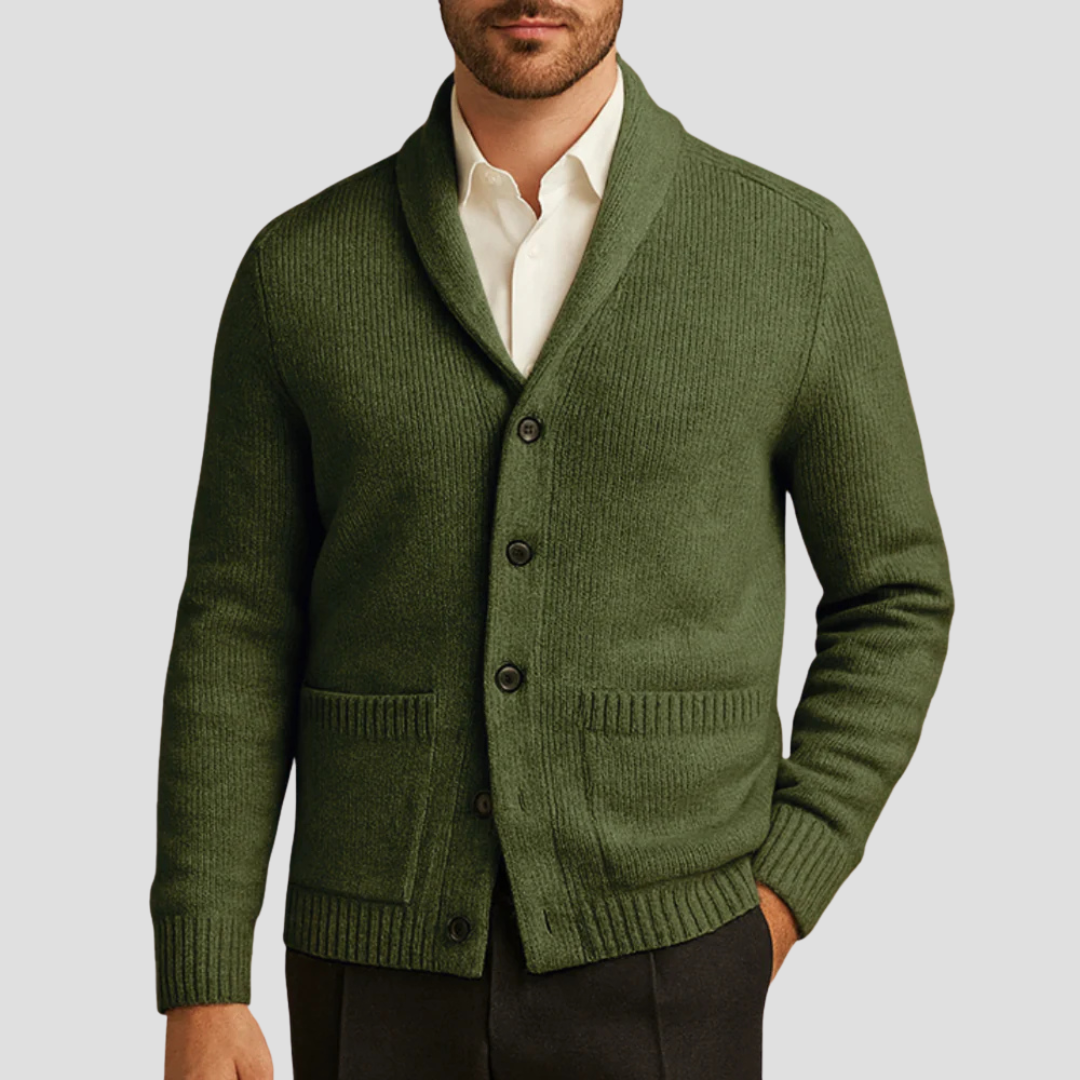Landon | Shawl Collar Cardigan
