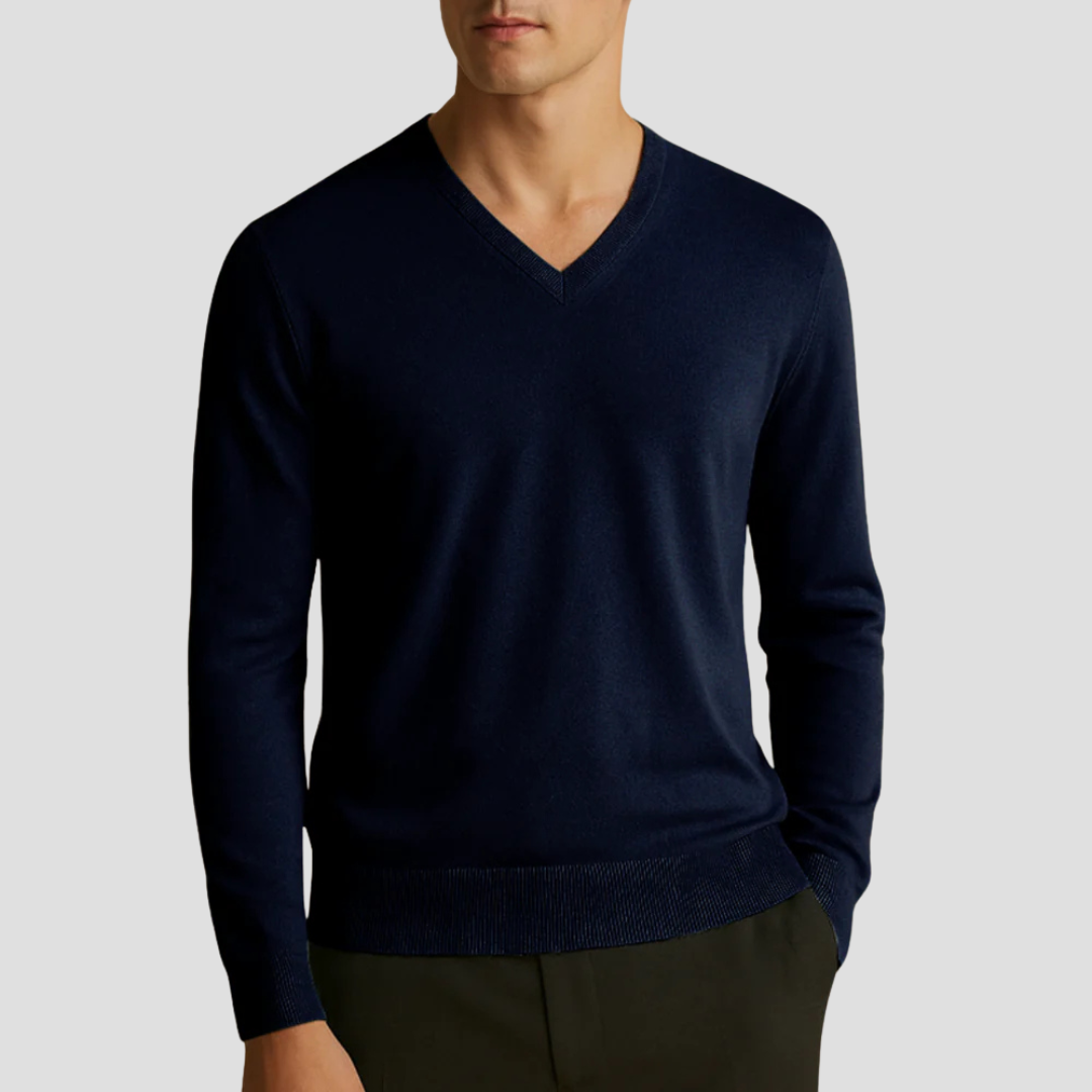 Borden | Classic V-Neck Jumper