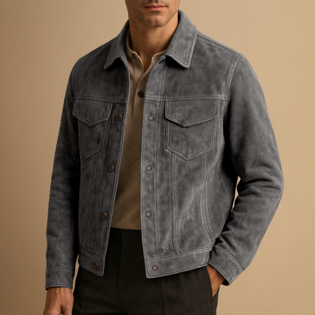 Regan | Classic Suede Jacket