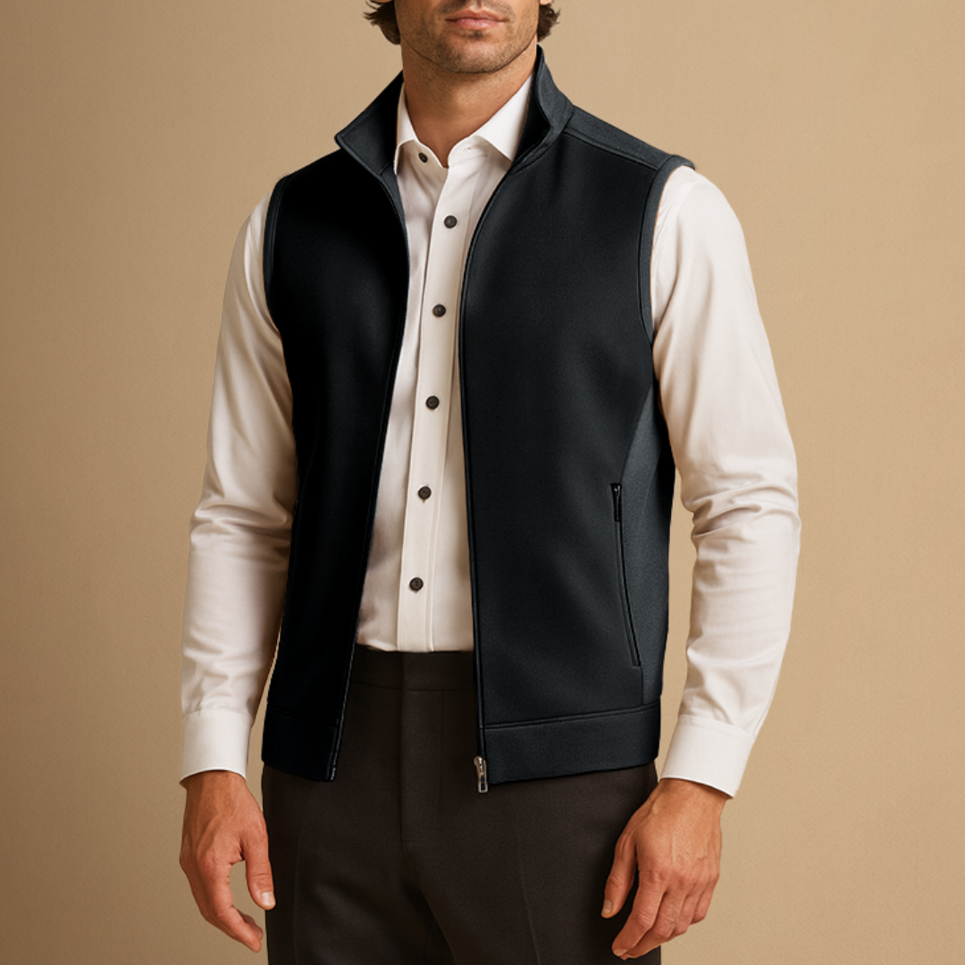 Nolan | Stand Collar Gilet