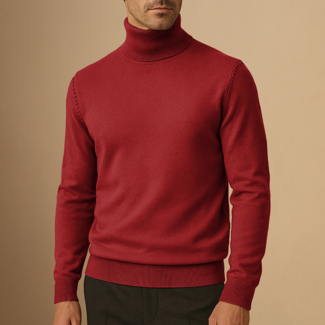 Basil | Turtleneck Knit Pullover