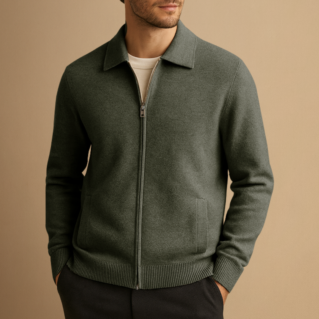 Dominic | Pure Wool Cardigan