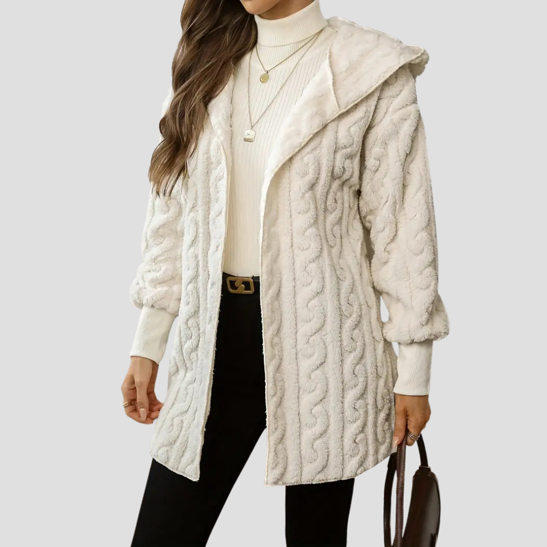 Filicity | Fleece Hooded Coat