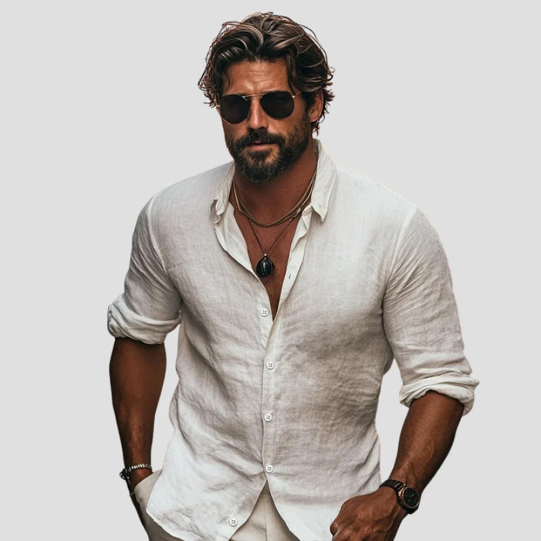 Alfred | Linen Casual Shirt