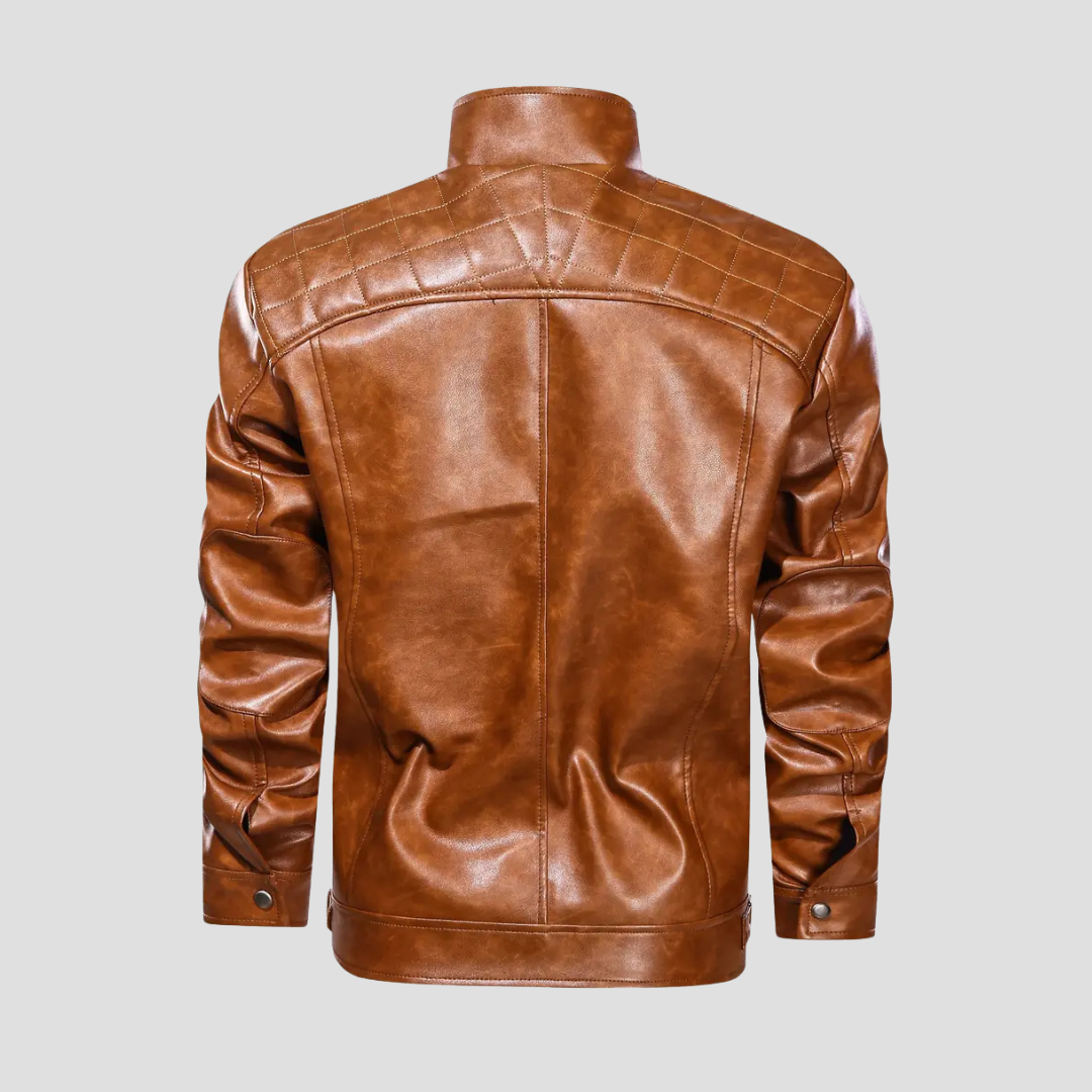 Cornelius | Leather Biker Jacket