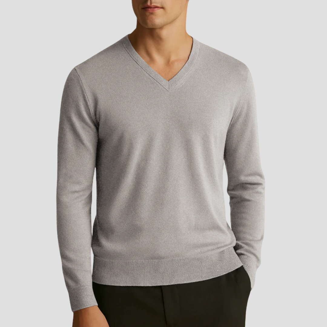 Borden | Classic V-Neck Jumper