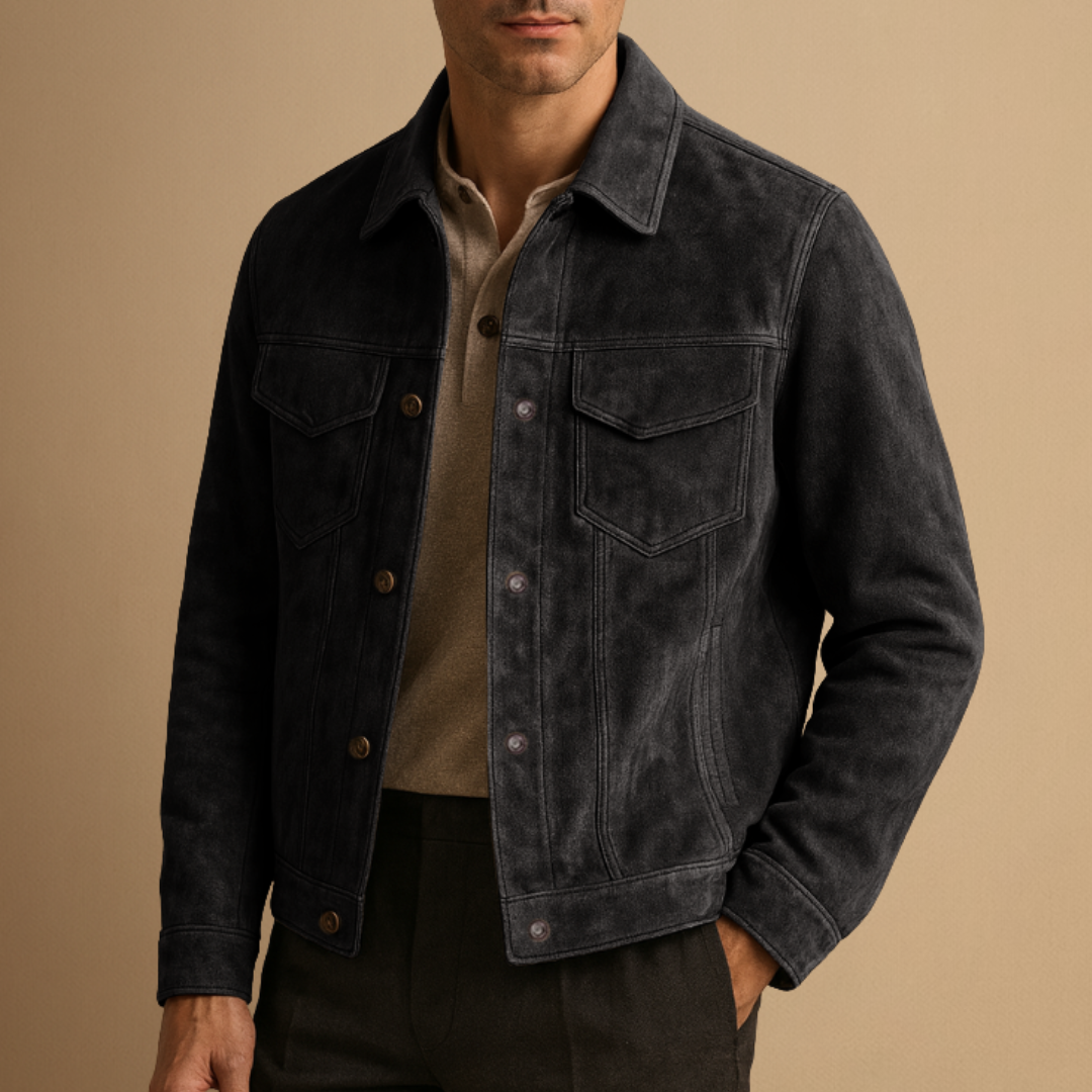 Regan | Classic Suede Jacket
