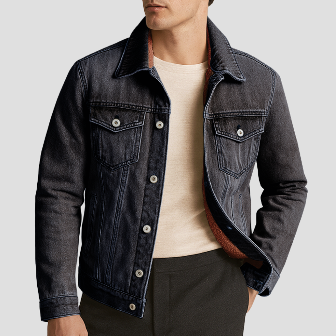Yorick | Lined Denim Jacket
