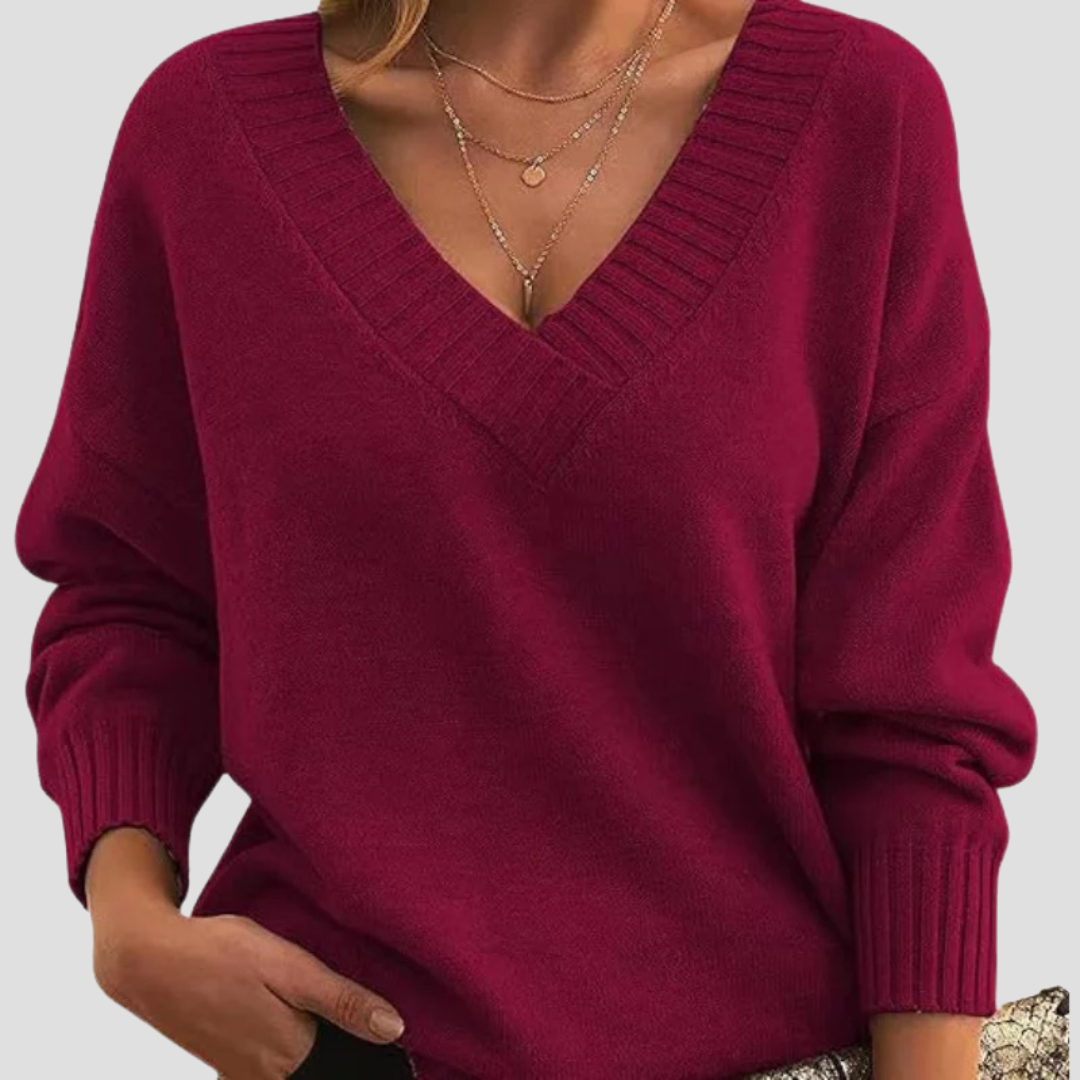 Clara | V-Neck Jumper