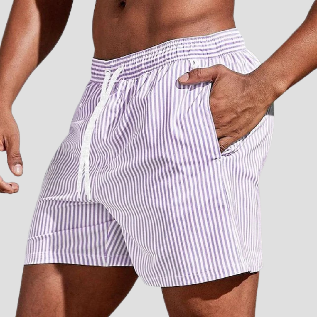 Felix | Striped Swim Shorts