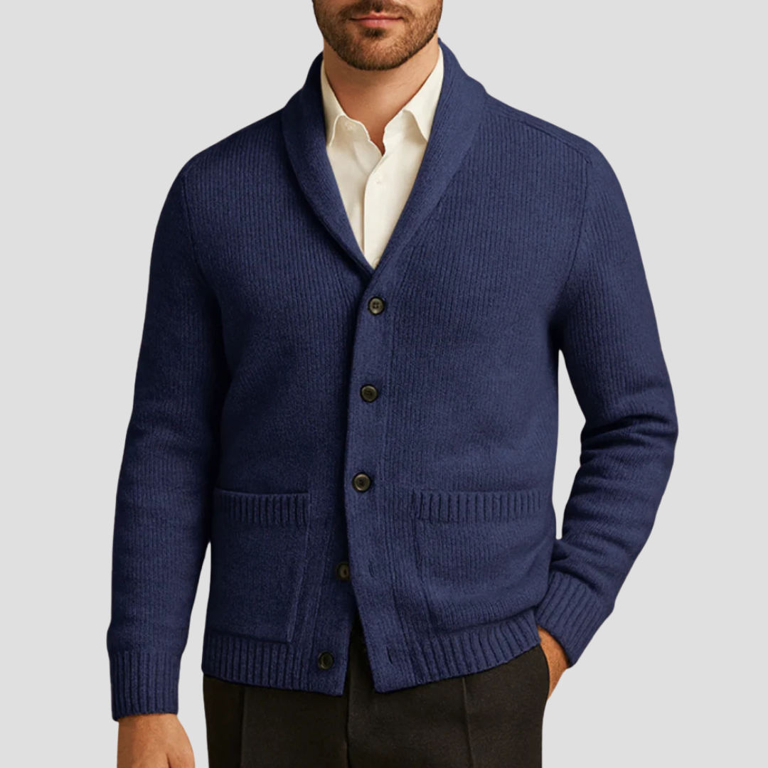 Landon | Shawl Collar Cardigan