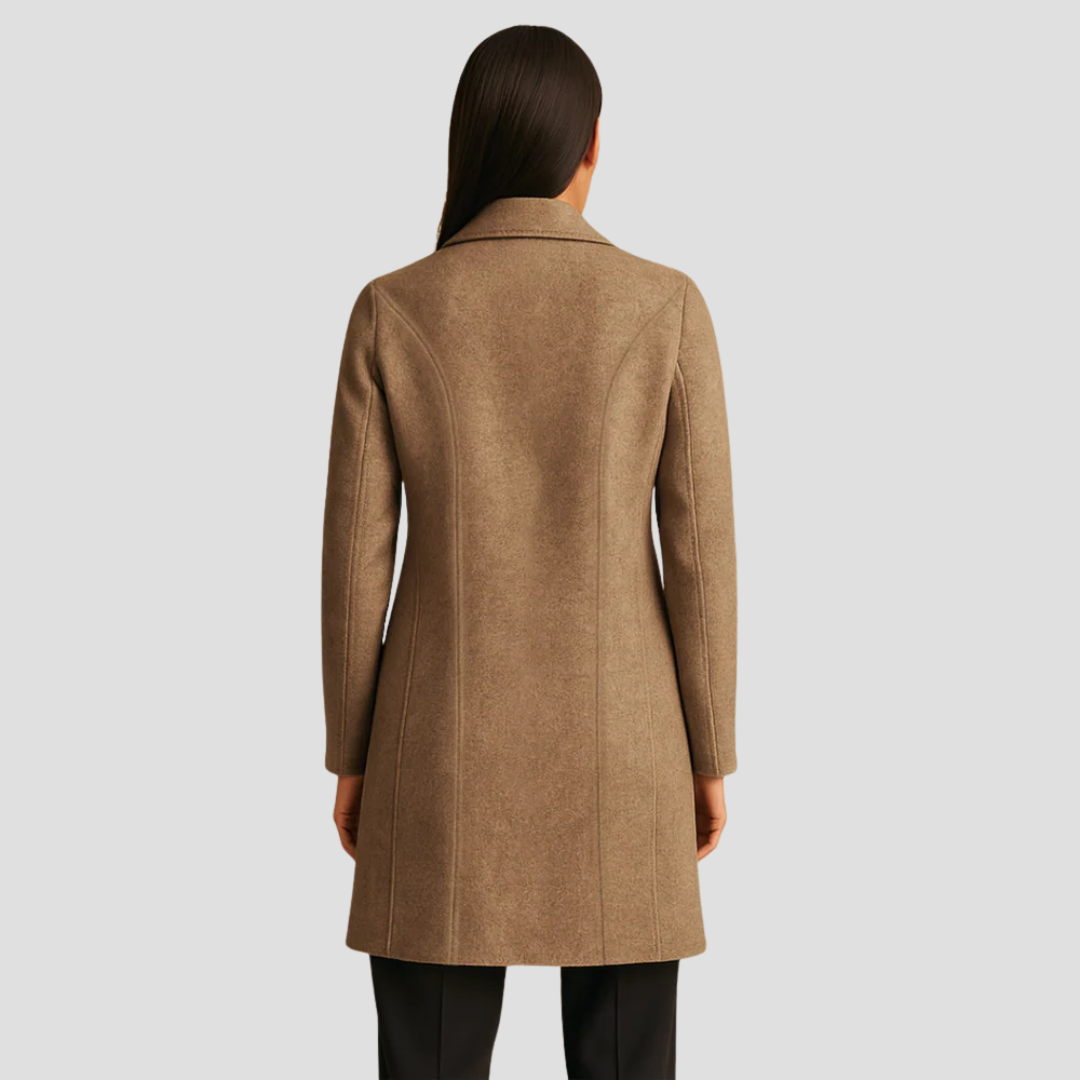 Ismay | Mid-Length Lapel Coat
