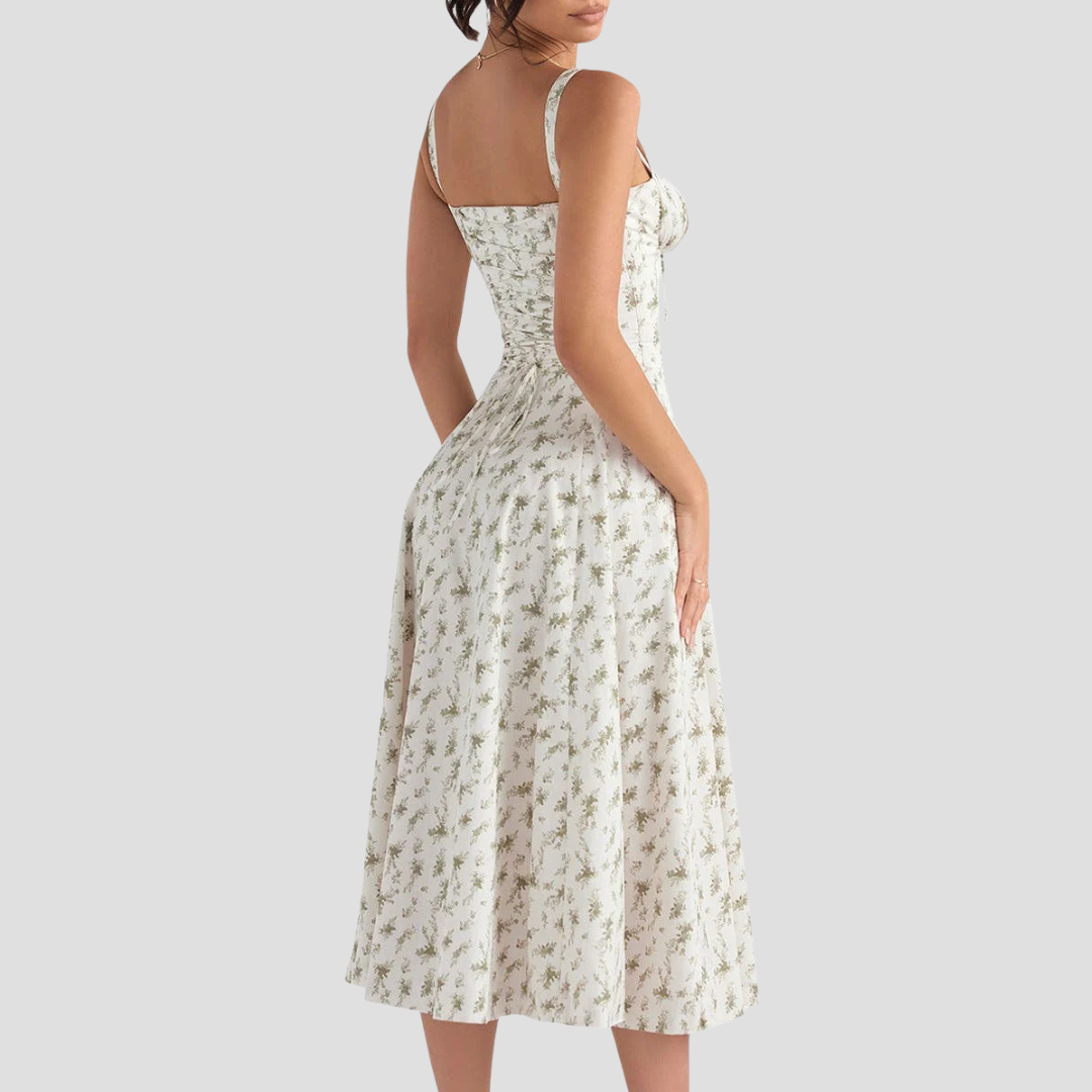Maya | Floral Midi Dress
