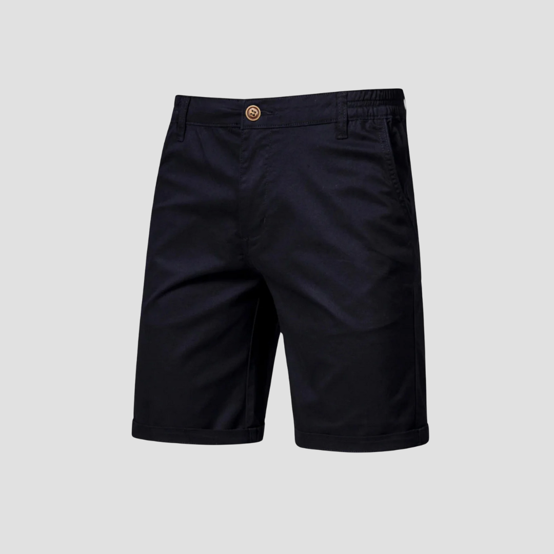 Luke | Cotton Chino Shorts