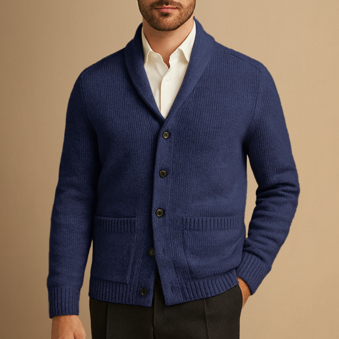 Landon | Shawl Collar Cardigan