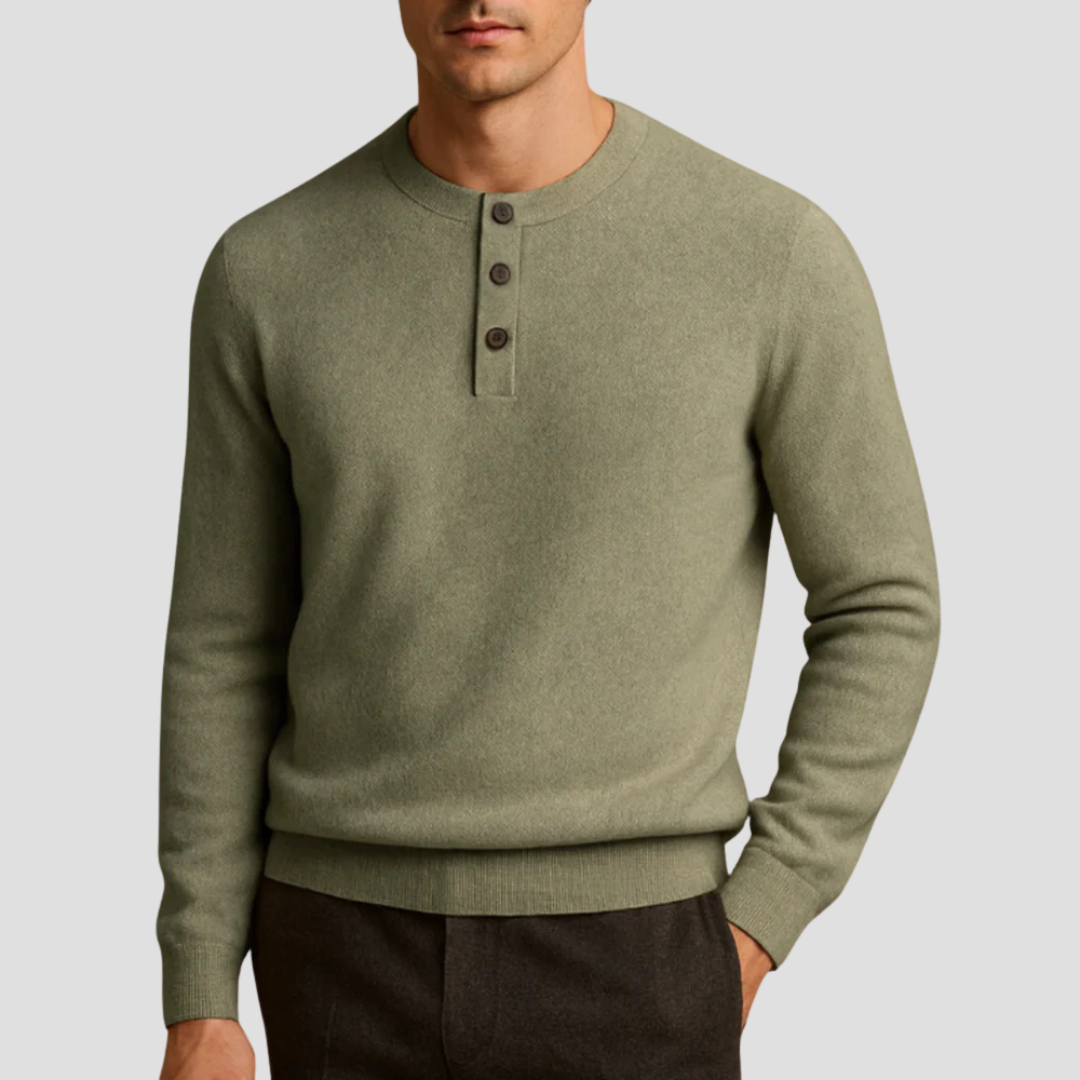 Xylon | Cashmere Henley Jumper