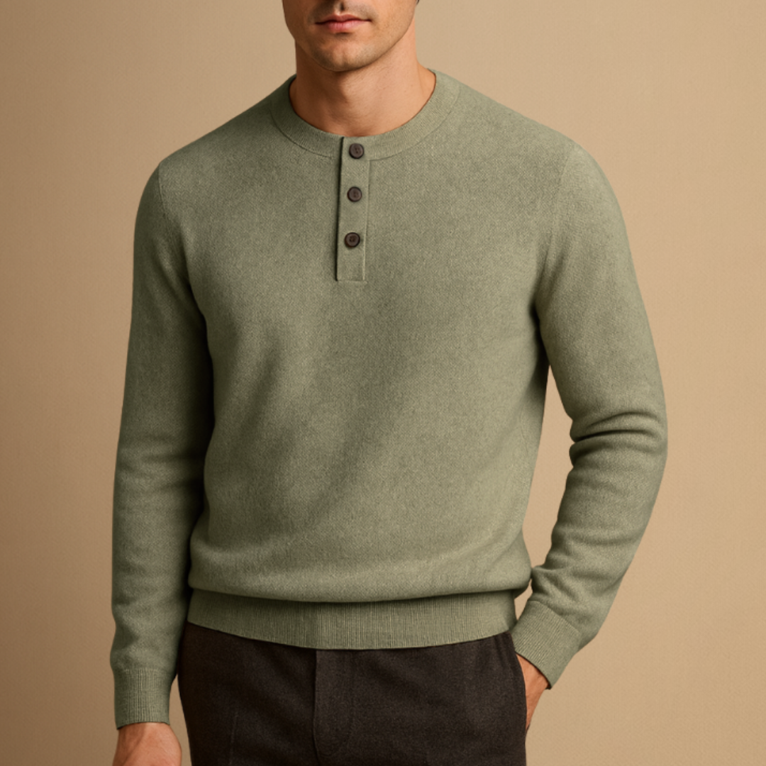 Xylon | Cashmere Henley Jumper