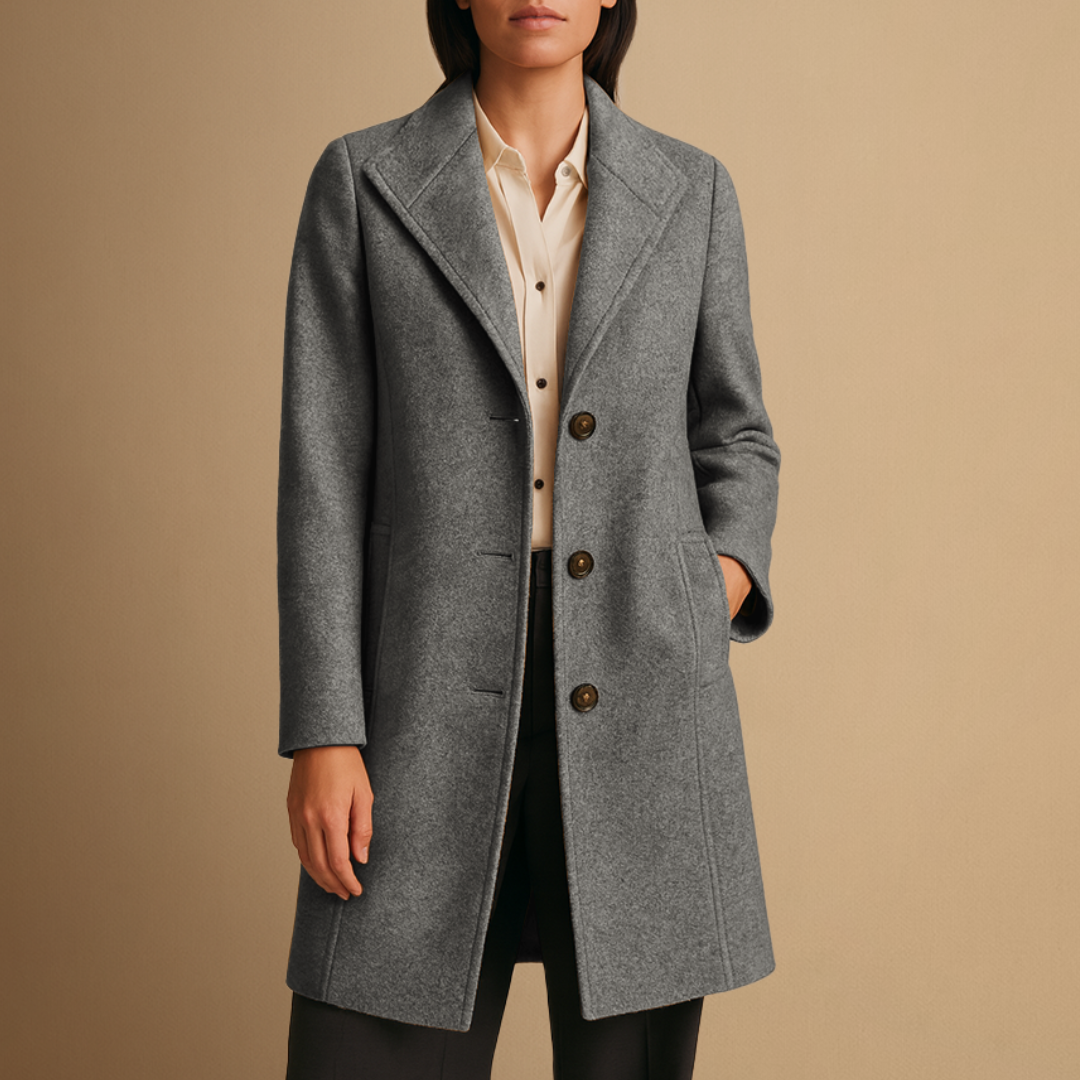 Ismay | Mid-Length Lapel Coat