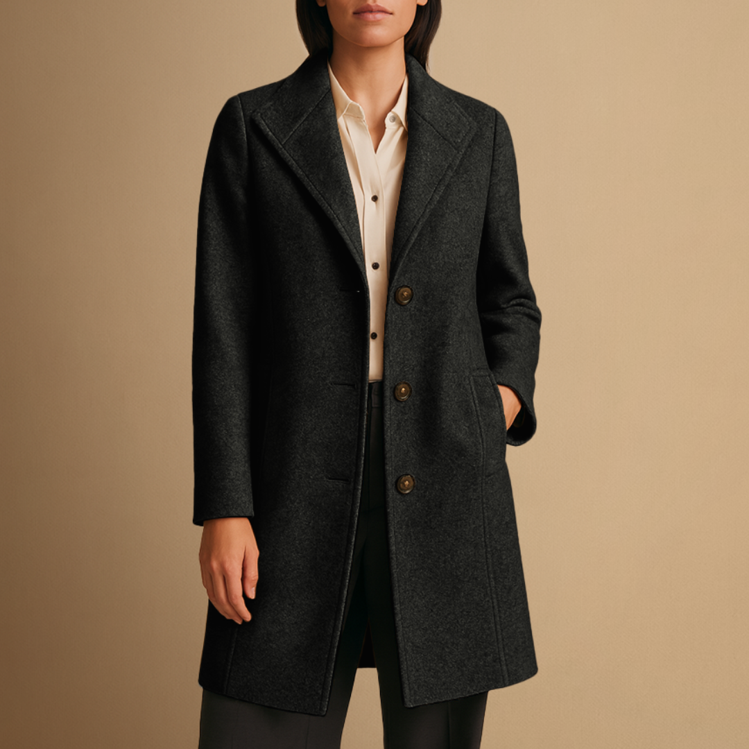 Ismay | Mid-Length Lapel Coat