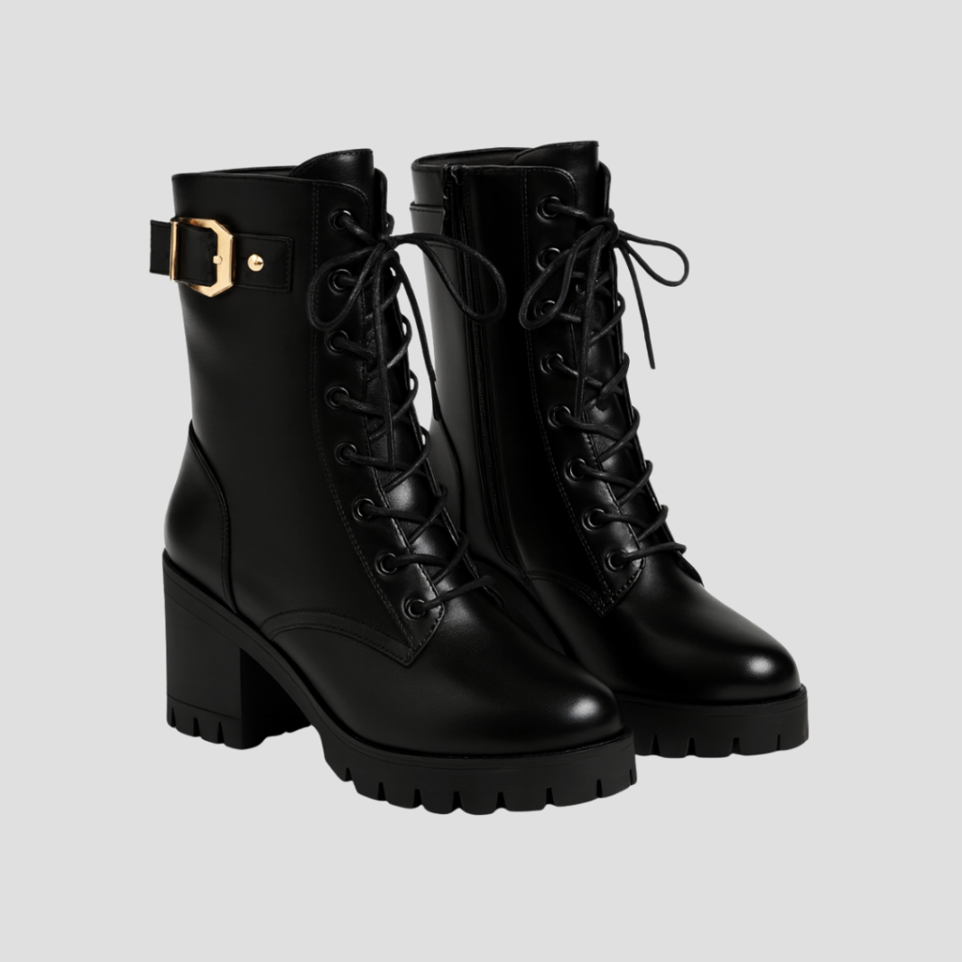 Ruth | Lace-Up Ankle Boots