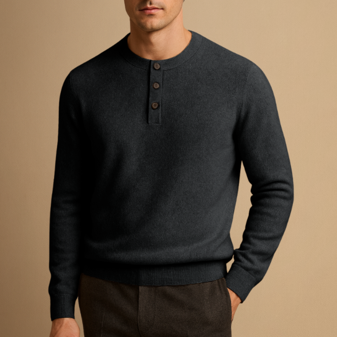 Xylon | Cashmere Henley Jumper