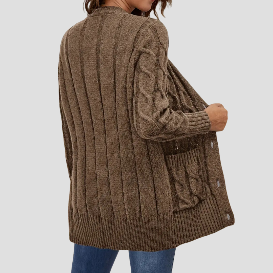 Josephine | Cable Knit Cardigan