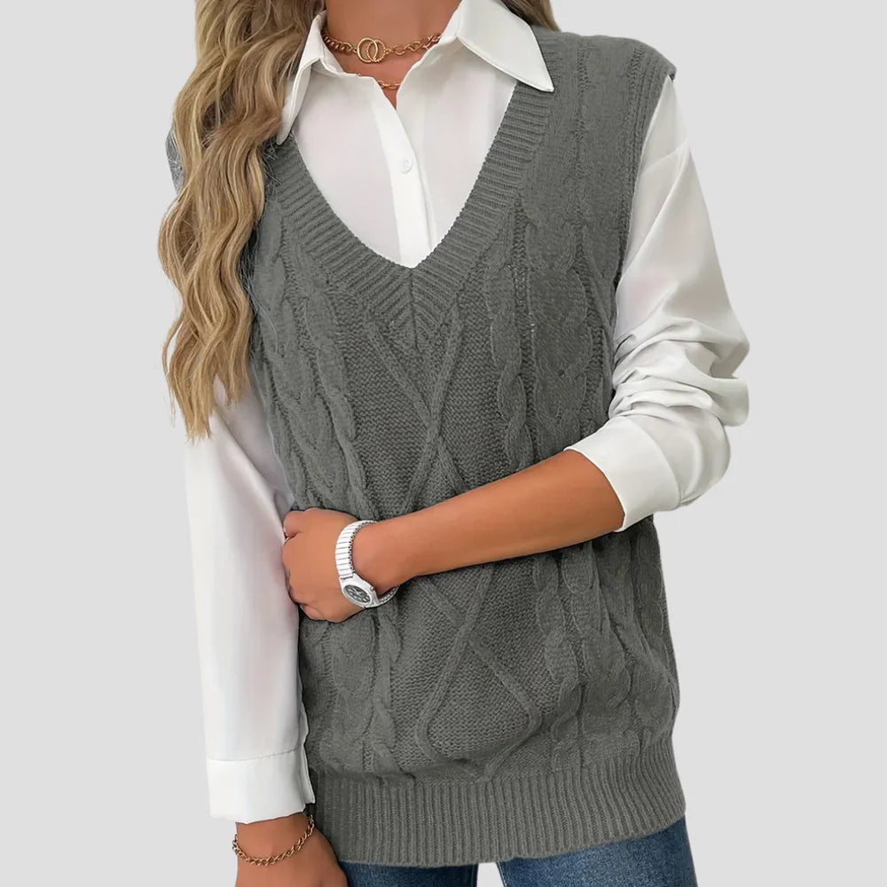 Selina | Knit Sleeveless Jumper