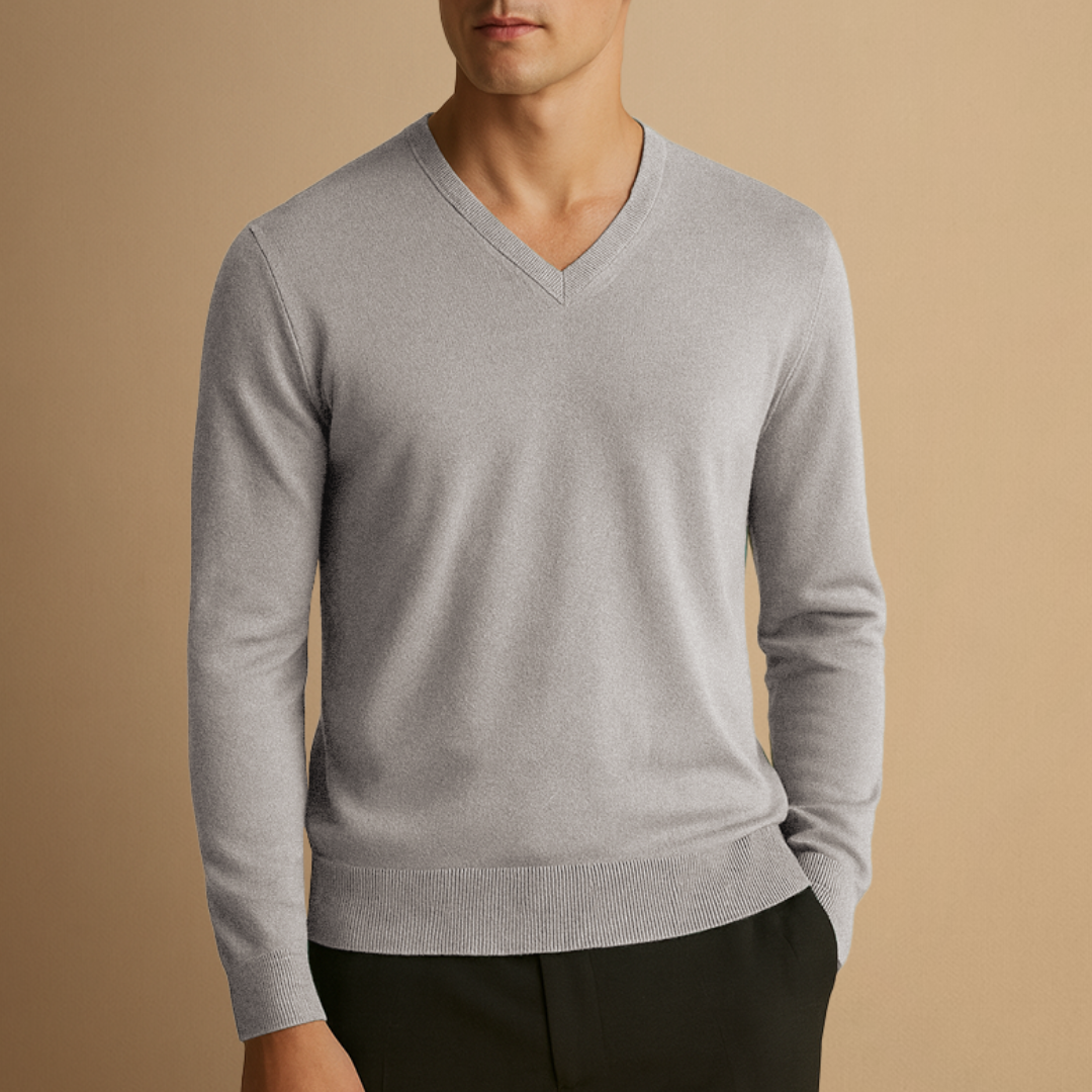 Borden | Classic V-Neck Jumper