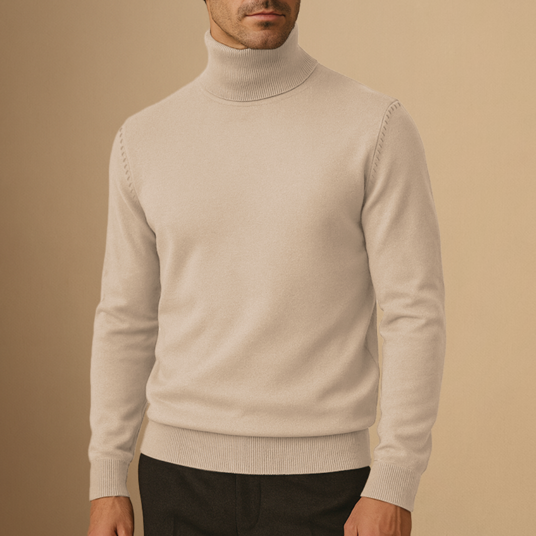 Basil | Turtleneck Knit Pullover
