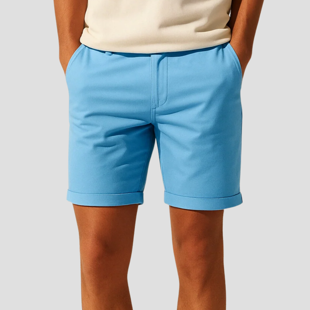 Luke | Cotton Chino Shorts