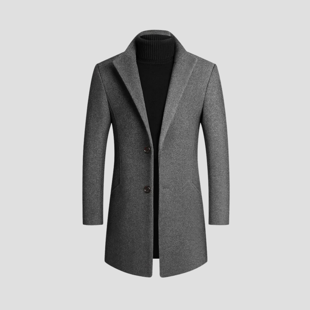 Tristan | Refined Wool Overcoat