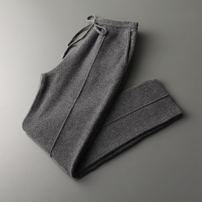 Crispin | Wool Knit Trousers