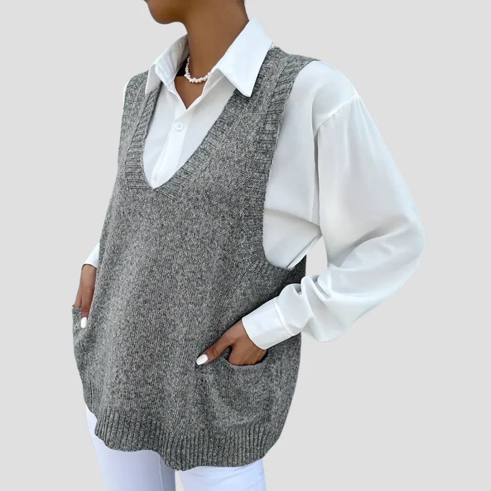 Sybilla | Casual Sleeveless Jumper