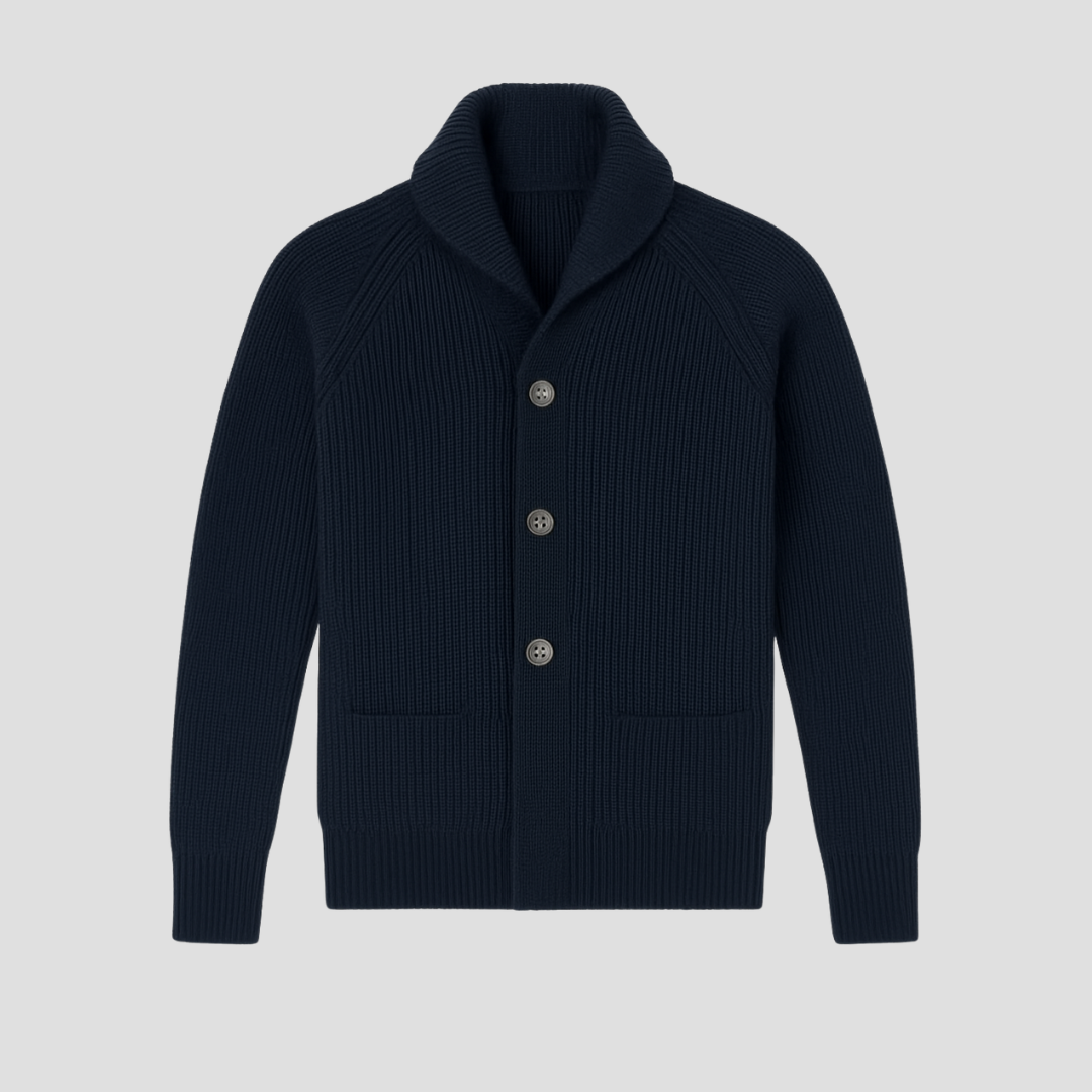 Guy | Knitted Button Cardigan